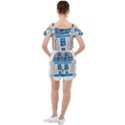 Technology-clip-art-r2d2 Ruffle Cut Out Chiffon Playsuit View2