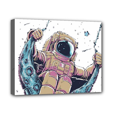 Drawing-astronaut Canvas 10  X 8  (stretched) by 99art