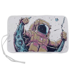 Drawing-astronaut Pen Storage Case (l) by 99art