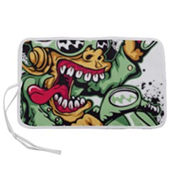 Scooter-motorcycle-graffiti Pen Storage Case (m) by 99art