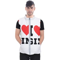 I Love Gin Men s Puffer Vest by ilovewhateva