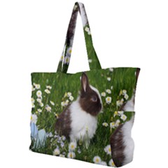 Rabbit Simple Shoulder Bag by artworkshop