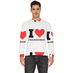 I Love Cranberry Men s Fleece Sweatshirt by ilovewhateva