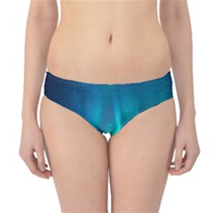 Aurora Borealis Mountain Reflection Hipster Bikini Bottoms by B30l