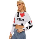 I love rum Lightweight Long Sleeve Sweatshirt View2