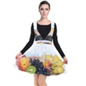 Variety Of Fruit Water Berry Food Splash Kiwi Grape Plunge Pinafore Dress View1