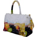 Variety Of Fruit Water Berry Food Splash Kiwi Grape Duffel Travel Bag View1