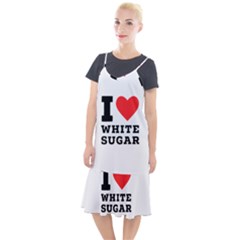 I Love White Sugar Camis Fishtail Dress by ilovewhateva