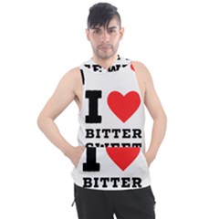 I Love Bitter Sweet Men s Sleeveless Hoodie by ilovewhateva