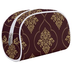 Vector Gold Ornament Pattern Seamless Damask Make Up Case (medium) by danenraven