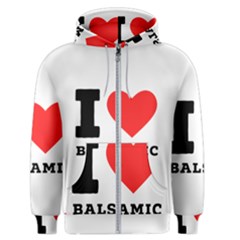 I Love Baci Men s Zipper Hoodie by ilovewhateva