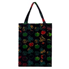 Apples Honey Honeycombs Pattern Classic Tote Bag by Cowasu