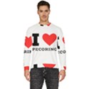 I love pecorino  Men s Fleece Sweatshirt View1