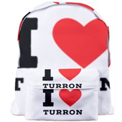 I Love Turron  Giant Full Print Backpack by ilovewhateva