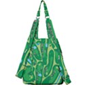 Golf Course Par Golf Course Green Center Zip Backpack View2