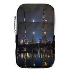 New York Night Central Park Skyscrapers Skyline Waist Pouch (small) by Cowasu