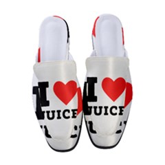 I Love Juice Women s Classic Backless Heels by ilovewhateva