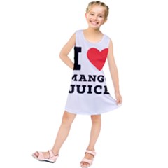 I Love Mango Juice  Kids  Tunic Dress by ilovewhateva