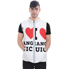 I Love Mango Juice  Men s Puffer Vest by ilovewhateva