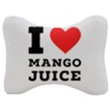 I love mango juice  Velour Seat Head Rest Cushion View1