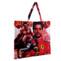 Carlos Sainz Zipper Large Tote Bag View2