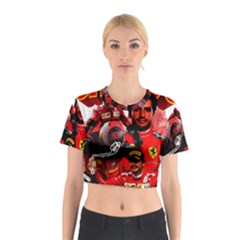 Carlos Sainz Cotton Crop Top by Boster123