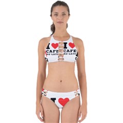 I Love Cafe Au Late Perfectly Cut Out Bikini Set by ilovewhateva