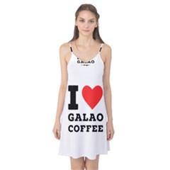 I Love Galao Coffee Camis Nightgown  by ilovewhateva