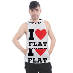 I Love Flat White Men s Sleeveless Hoodie by ilovewhateva