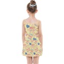 Love Mom Happy Mothers Day I Love Mom Graphic Pattern Kids  Summer Sun Dress View2