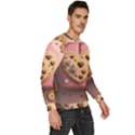 Cookies Valentine Heart Holiday Gift Love Men s Fleece Sweatshirt View3