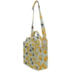 Honey Bee Bees Pattern Crossbody Day Bag by Ndabl3x