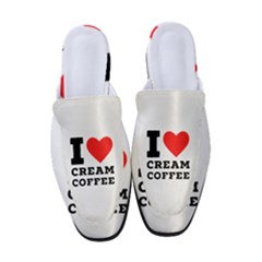 I Love Cream Coffee Women s Classic Backless Heels by ilovewhateva