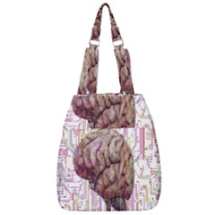 Brain Think Neurons Circuit Center Zip Backpack by Wav3s