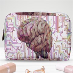 Brain Think Neurons Circuit Make Up Pouch (medium) by Wav3s