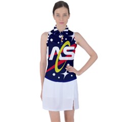 Nasa Insignia Women s Sleeveless Polo Tee by Wav3s