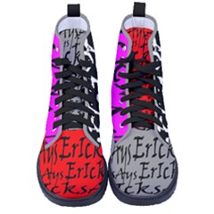236 Ericksays Women s High-top Canvas Sneakers by tratney