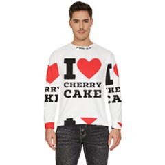 I Love Cherry Cake Men s Fleece Sweatshirt by ilovewhateva