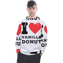 I Love Vanilla Donut Men s Pullover Hoodie by ilovewhateva