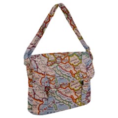 Map Europe Globe Countries States Buckle Messenger Bag by Ndabl3x