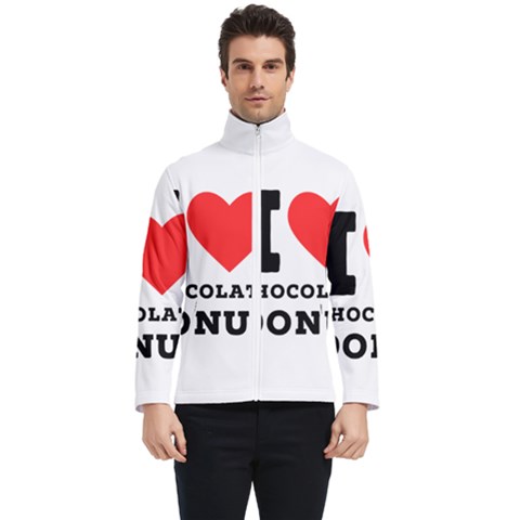 I Love Chocolate Donut Men s Bomber Jacket by ilovewhateva