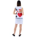 I love watermelon  Racer Back Hoodie Dress View2