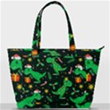 Christmas-funny-pattern Dinosaurs Back Pocket Shoulder Bag  View1