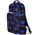 Background Pattern Graphic Double Compartment Backpack View1