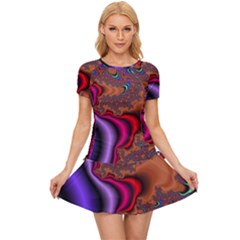 Colorful Piece Abstract Women s Sports Wear Set by Vaneshop