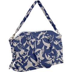 Bird Animal Animal Background Canvas Crossbody Bag by Vaneshop