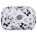 Panda Floating In Space And Star Make Up Pouch (Small) View2