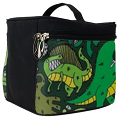 Dino Kawaii Make Up Travel Bag (big) by Wav3s