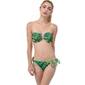 Dino Kawaii Twist Bandeau Bikini Set View1