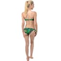 Dino Kawaii Twist Bandeau Bikini Set View2